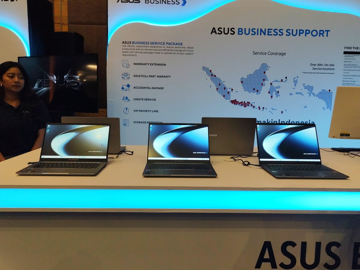ASUS Perkenalkan Seri Expert PM, Laptop Bisnis Canggih AI