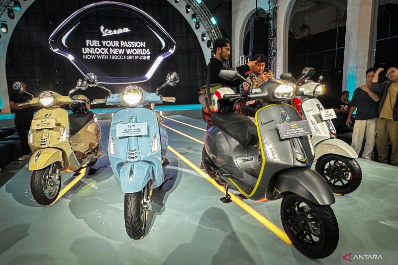 Vespa Luncurkan Model Primavera dan Sprint Baru dengan Mesin Lebih Besar