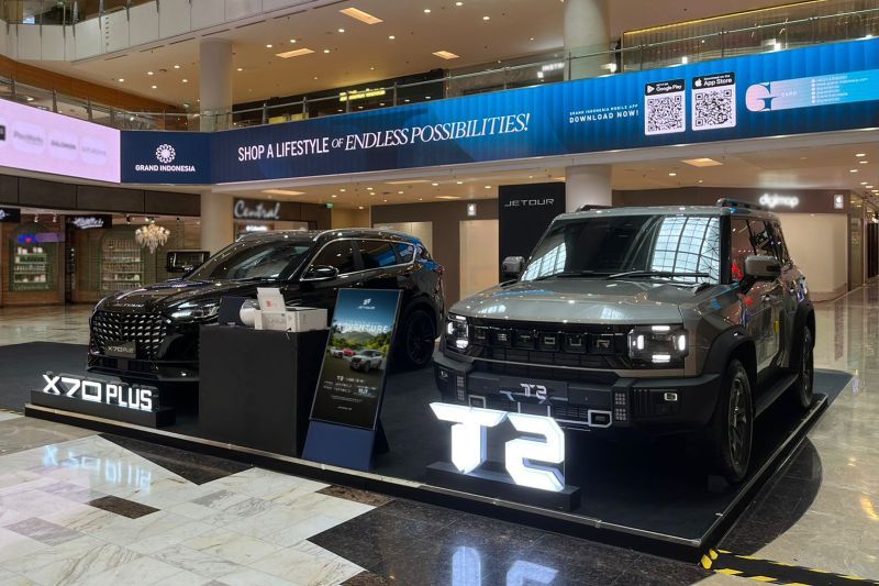 Jetour Tampilkan Model T2, Dashing, dan X70 Plus dalam Roadshow